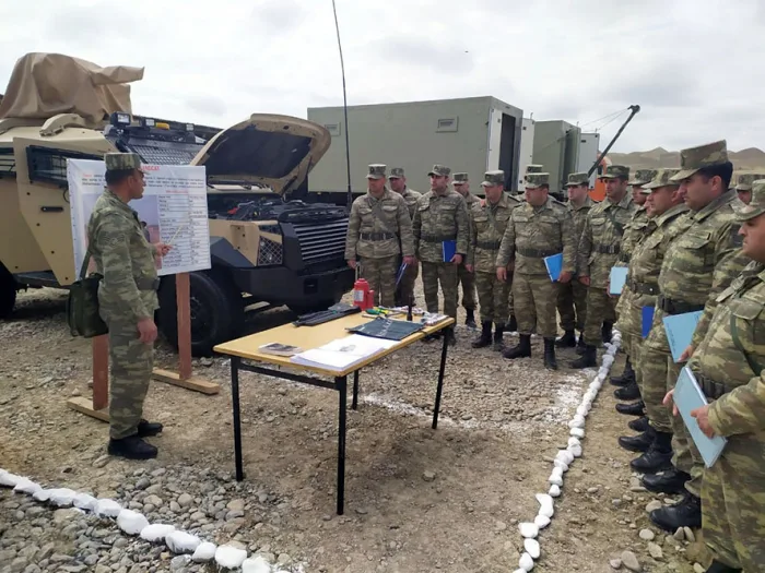 Ordumuzda silah və hərbi texnika yay rejiminə keçirilir - FOTO - VİDEO