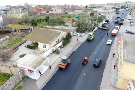 Bakıda bu yollar - YENİDƏN QURULDU