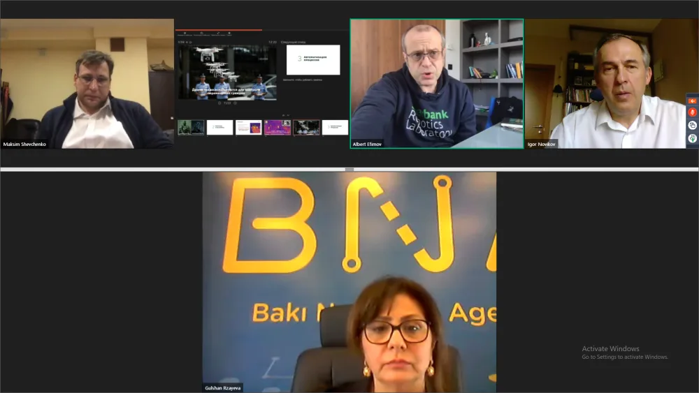 BNA beynəlxalq videokonfransda - İŞTİRAK ETDİ - FOTO