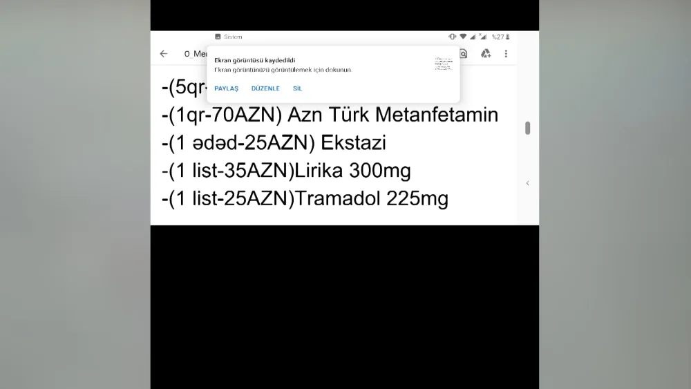 Saxta profillər açaraq onlayn narkotik satan şəxs - ƏLƏ KEÇDİ - FOTO - VİDEO