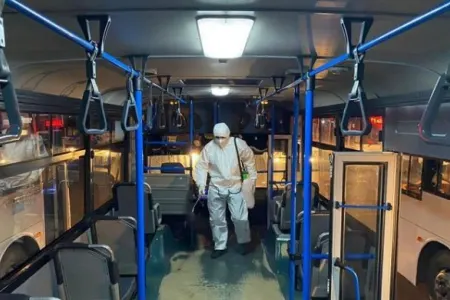 Hər gün 30 avtobus parkında dezinfeksiya işləri aparılır- - BNA