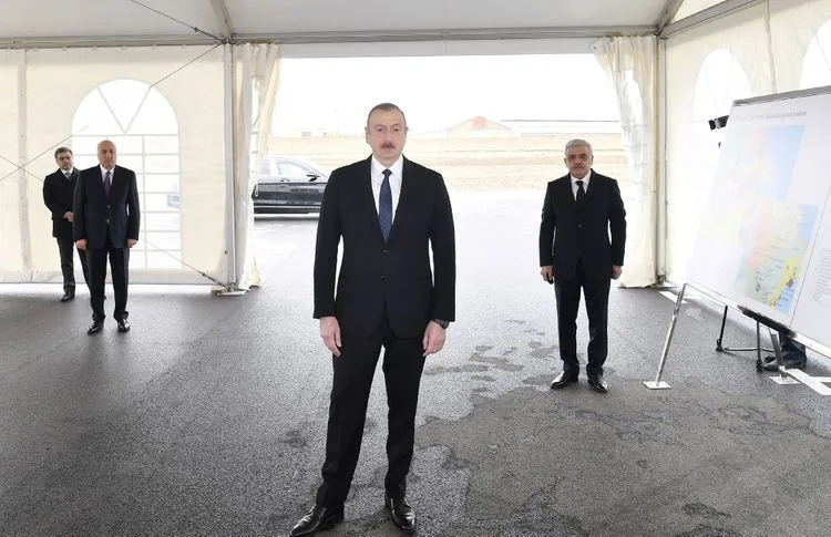 İlham Əliyev magistral qaz kəmərinin açılışında - YENİLƏNDİ-FOTO