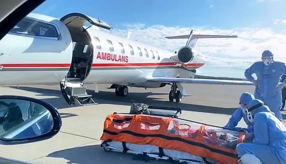 Nazir təyyarə göndərdi, - KORONAVİRUSLU XƏSTƏ ANKARAYA GƏTİRİLDİ