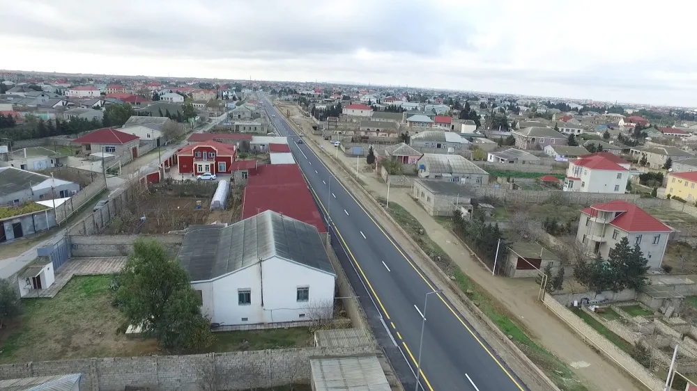 Xəzər rayonunda son üç ayda 18 kilometr yol - TƏMİR EDİLİB - FOTO