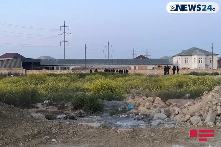 Bakıda yandırılmış kişi meyiti TAPILDI - FOTO