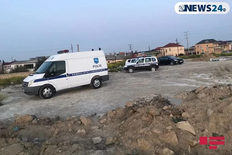 Bakıda yandırılmış kişi meyiti TAPILDI - FOTO