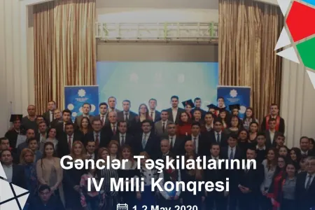 Gənclər Təşkilatlarının IV Milli Konqresi - KEÇİRİLƏCƏK
