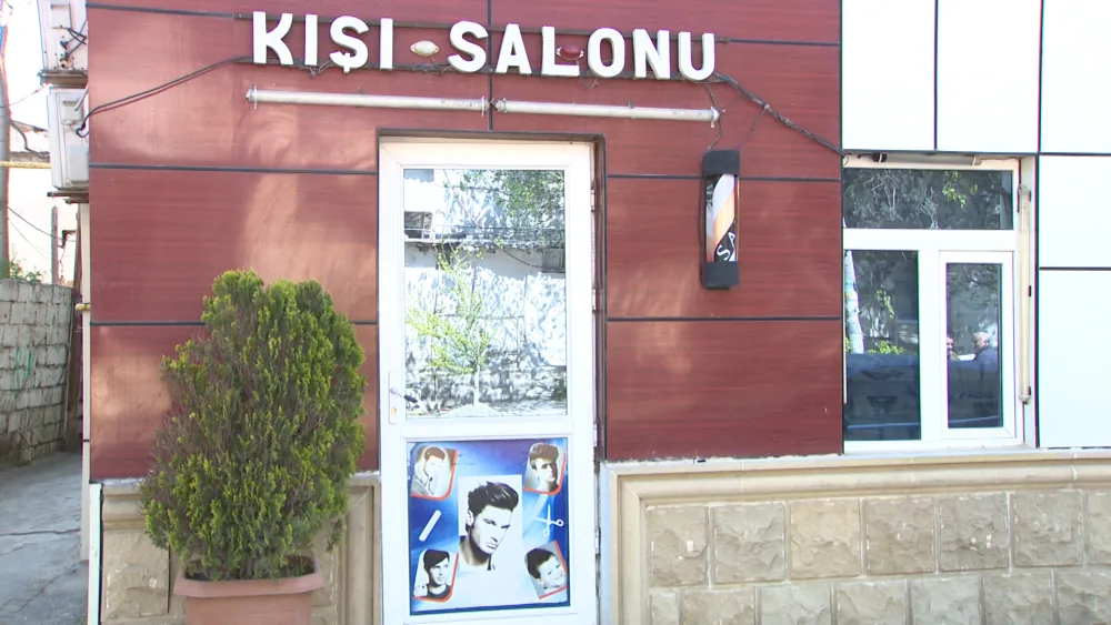 Bakıda karantini pozan kişi salonu - AŞKARLANDI - FOTO