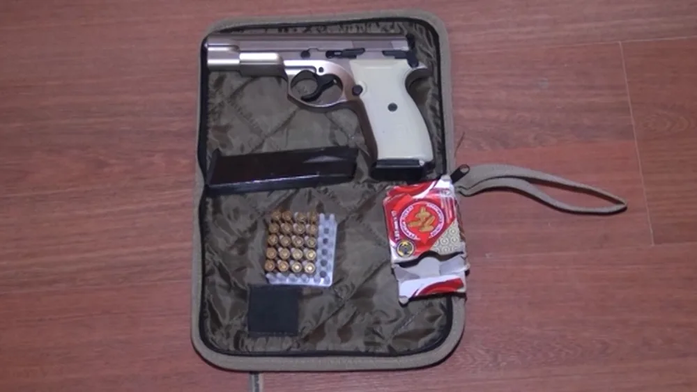 Yardımlıda narkotacirlərdən silah - GÖTÜRÜLDÜ - FOTO