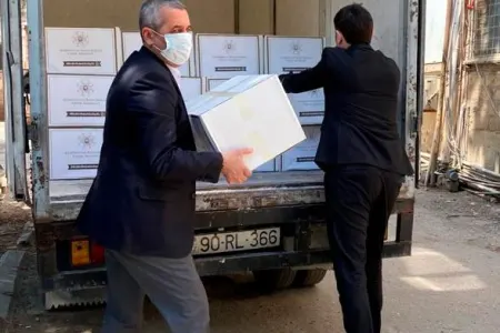 Təhsil Nazirliyi 210 ailəyə ərzaq yardımı etdi