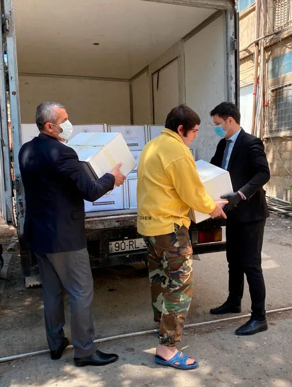 Təhsil Nazirliyi 210 ailəyə ərzaq yardımı etdi