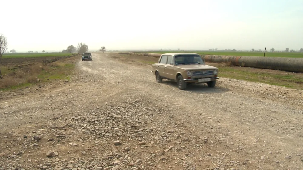 Cəbhəyanı yollar yenidən qurulur - FOTO