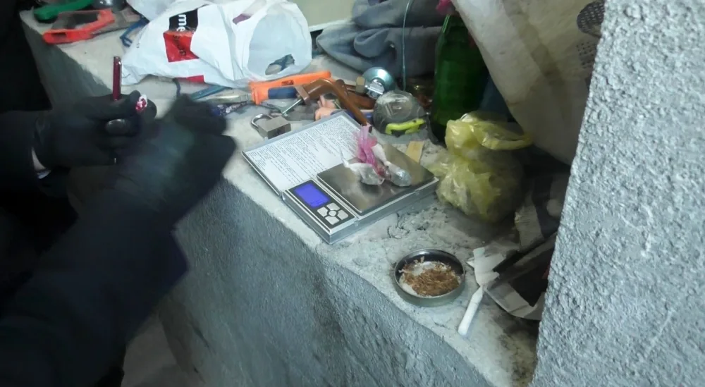 Həyətində narkotik əkən keçmiş məhkum - TUTULDU - FOTO