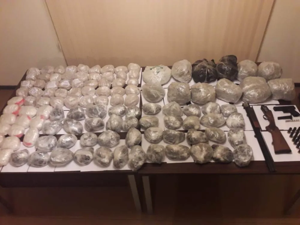 DSX sərhəddə 115 kiloqram narkotik - AŞKARLADI - FOTO