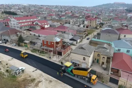 Bu il Suraxanıda 31.6 km yol - TƏMİR EDİLİB