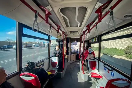 Avtobuslarda arakəsmələr - QURAŞDIRILIR - BNA