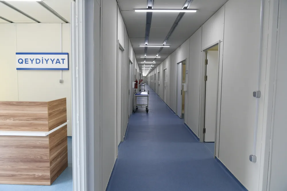 Bakıda modul tipli ilk xəstəxana - KOMPLEKSİ AÇILDI - FOTOLAR - YENİLƏNDİ