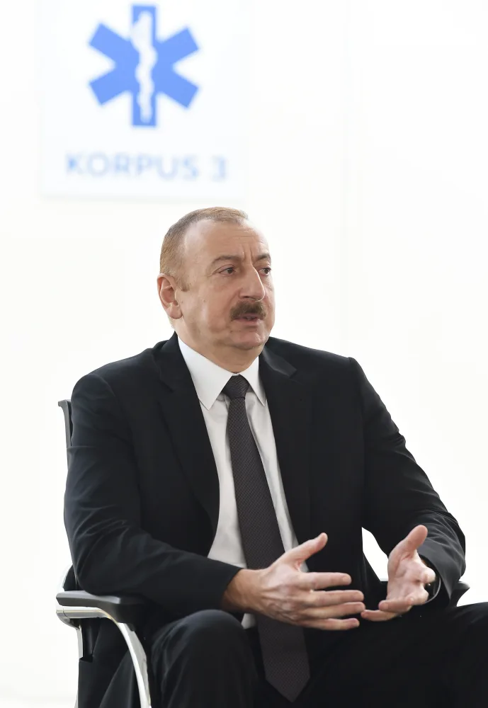 Bakıda modul tipli ilk xəstəxana - KOMPLEKSİ AÇILDI - FOTOLAR - YENİLƏNDİ