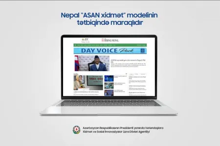 Nepal “ASAN xidmət” modelinin tətbiqində maraqlıdır