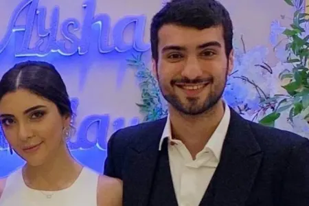 Mahir Emreli ailəsi ilə - FOTO