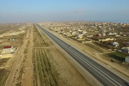 Yeni ödənişli avtomagistralın tikintisi - YEKUNLAŞIR - FOTO