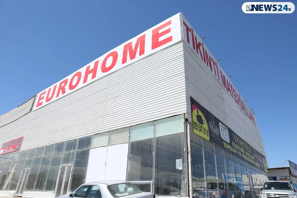 5 ayda 2 dəfə kül olan "EuroHome" - VİDEOREPORTAJ - FOTOLAR