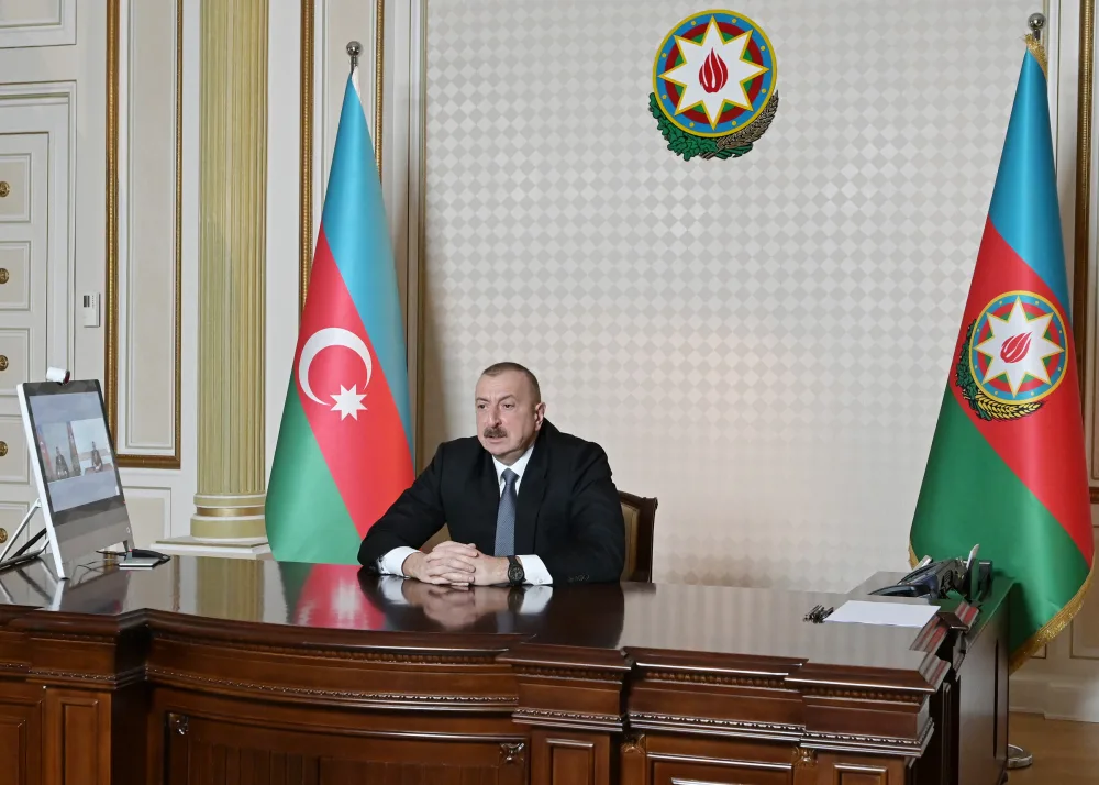 Prezident yeni icra başçısını videoformatda qəbul edib - FOTO - YENİLƏNDİ