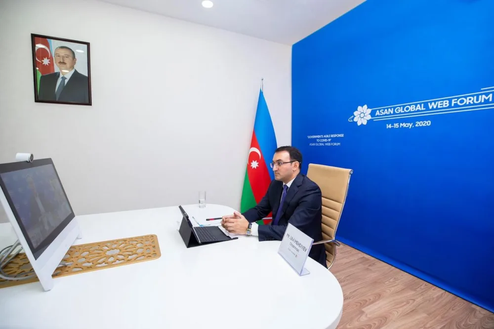 ASAN Qlobal Veb Forumun açılış sessiyası keçirildi - FOTO