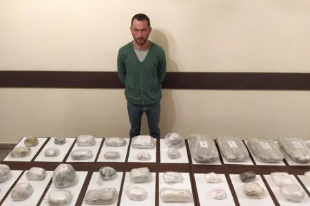 Sərhədçilər 22 kilodan çox narkotik - ƏLƏ KEÇİRDİ - FOTO