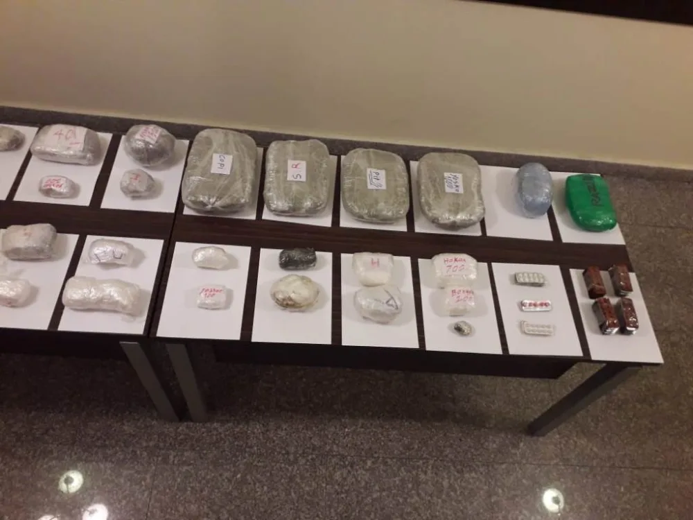 Sərhədçilər 22 kilodan çox narkotik - ƏLƏ KEÇİRDİ - FOTO