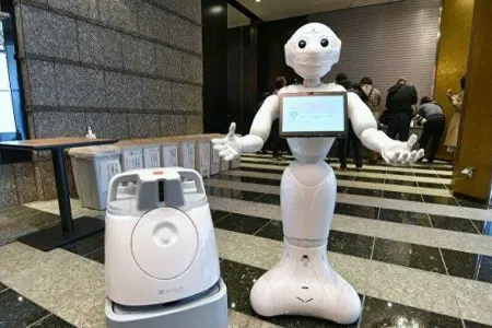Koronavirus xəstələrinə robotlar - BAXACAQ - VİDEO