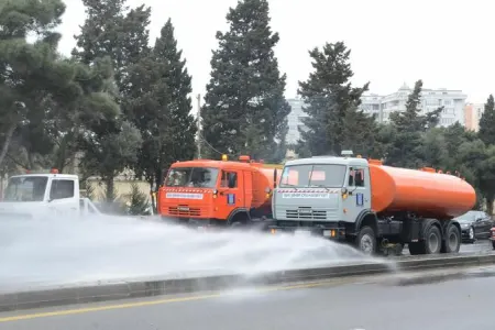 Bakının küçə və prospektlərində hərəkət məhdudlaşdırıldı