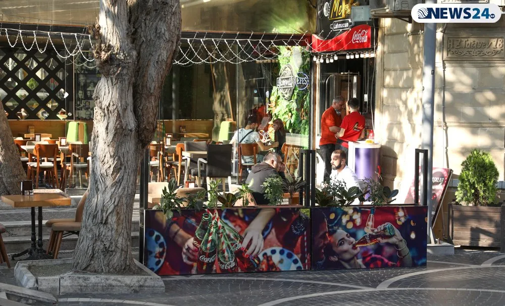 Paytaxtdakı kafe-restoranlarda Nazirlər Kabinetinin tələblərinə - ƏMƏL OLUNMUR - VİDEO - FOTOLAR
