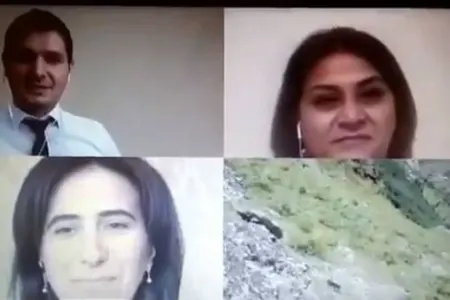 Müəllim onlayn müsahibəyə qatılmaq üçün dağın başına çıxdı - VİDEO
