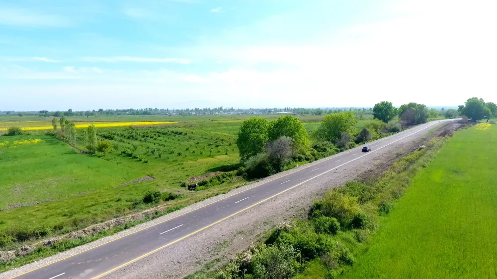 Xaçmazda 8 yaşayış məntəqəsinin yolu - YENİDƏN QURULDU