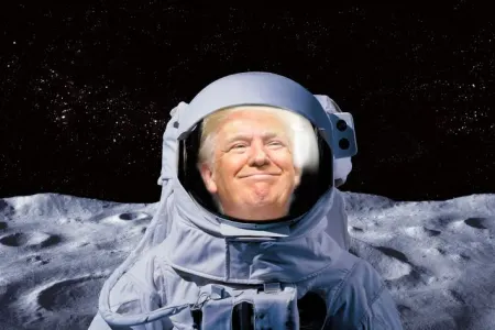 Donald Tramp kosmonavtları - İZLƏYƏCƏK