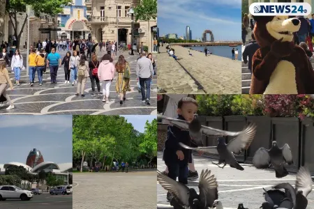 Bakı əvvəlki halında və ya - PAYTAXTDA RAMAZAN BAYRAMI - FOTO - VİDEO