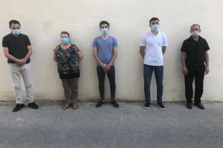 Metroda polisə tabe olmayan şəxslər - HƏBS EDİLDİ - VİDEO