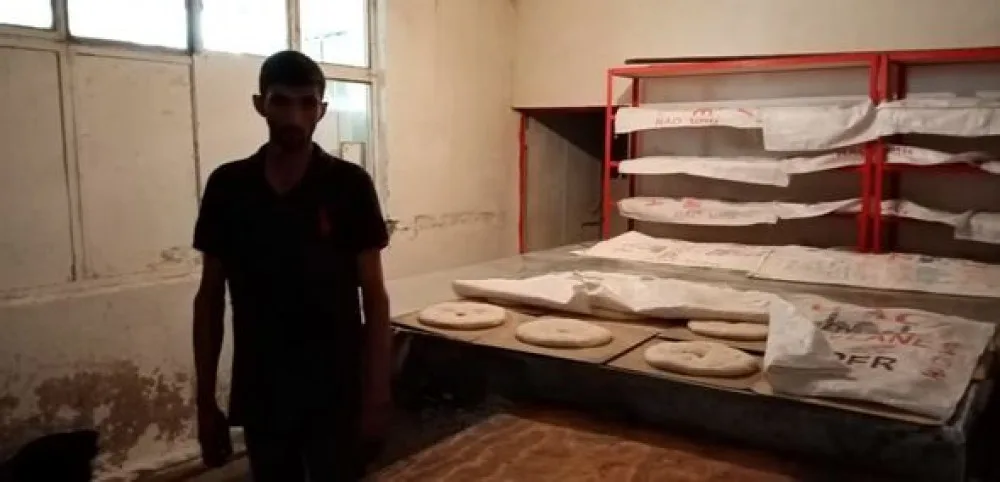 Gəncədə karantin qaydalarını pozan çörək sexi aşkarlandı - FOTO