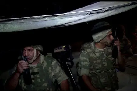 Cəbhəboyu zonada gecə təlimləri - keçirildi - VİDEO