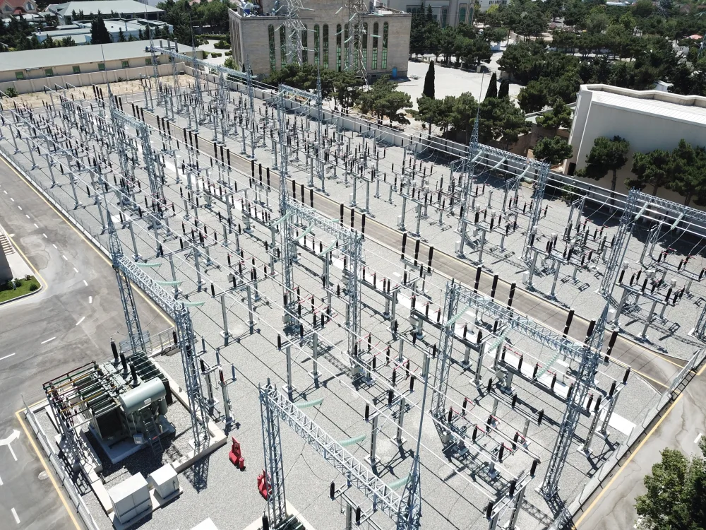 Prezident Bakıda yarımstansiyanın - açılışında - FOTOLAR - YENİLƏNDİ