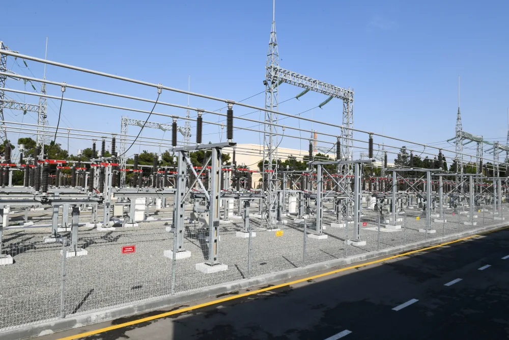 Prezident Bakıda yarımstansiyanın - açılışında - FOTOLAR - YENİLƏNDİ