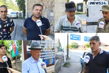"Vətənimiz, torpağımız bizim üçün hər şeydir" - Tovuz sakinləri DANIŞIR - VİDEO