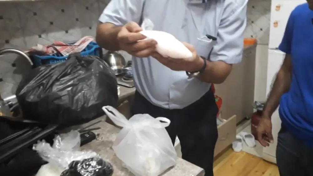 10 kq-dan çox narkotik dövriyyədən çıxarıldı - Video