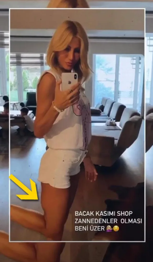 Çağla Şikel əzələlərini nümayış - ETDİRDİ - FOTO