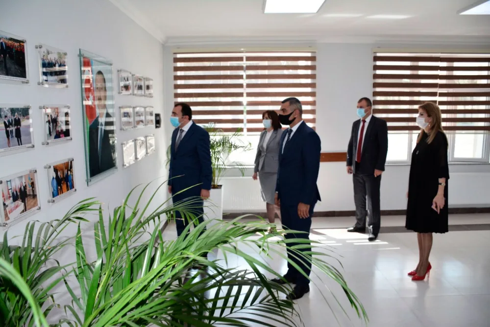 Ağstafa və Tovuzda məktəb açılışı