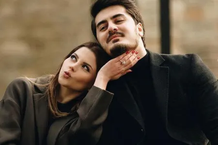 Aynişan uzun müddət sonra Kənanla... - FOTOLAR