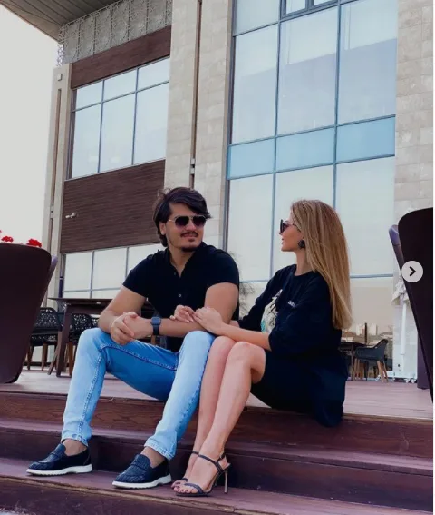 Aynişan uzun müddət sonra Kənanla... - FOTOLAR