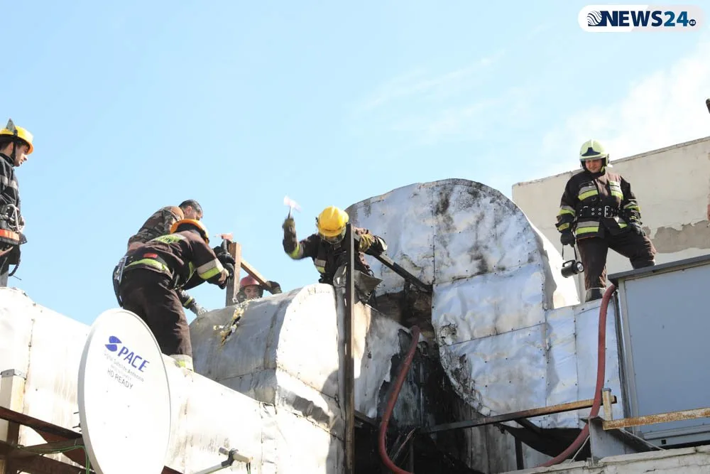 Bakıda tanınmış restoranda - YANĞIN - FOTOLAR - VİDEO - YENİLƏNDİ