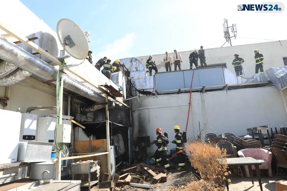 Bakıda tanınmış restoranda - YANĞIN - FOTOLAR - VİDEO - YENİLƏNDİ